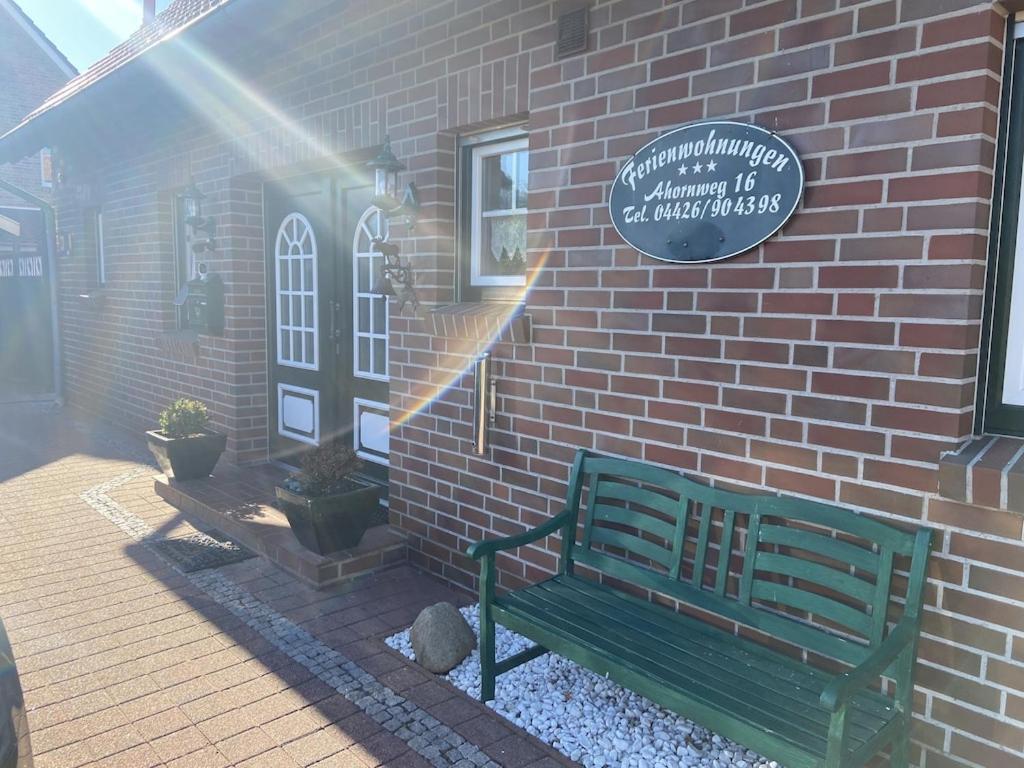 Ferien Im Wangerland Ferienwohnung Leuchtturm Minsen Schillig Hund Pool Sauna Norderaltendeich Екстер'єр фото