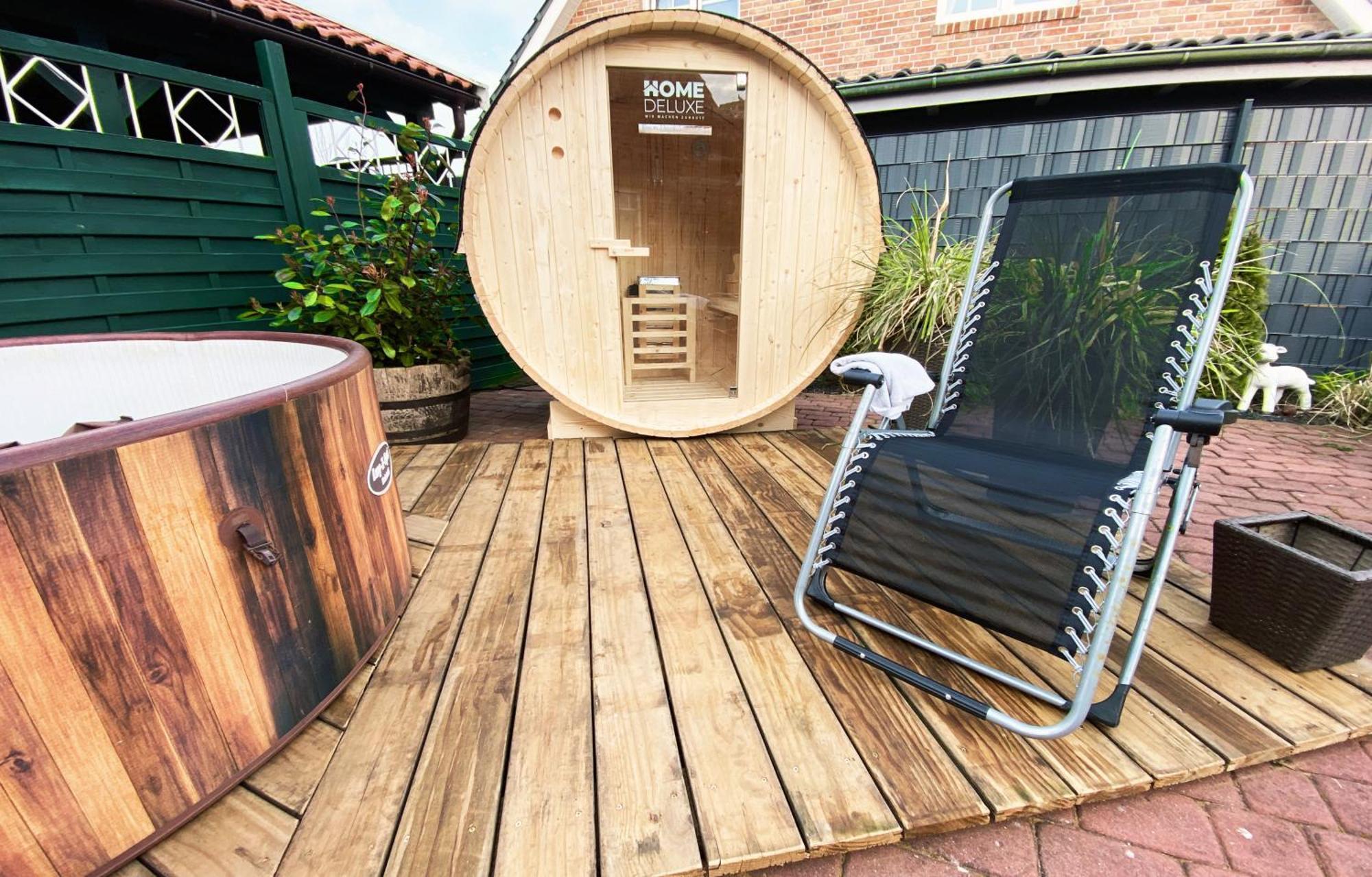 Ferien Im Wangerland Ferienwohnung Leuchtturm Minsen Schillig Hund Pool Sauna Norderaltendeich Екстер'єр фото
